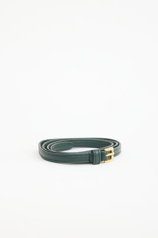 Prada Leather Thin Belt