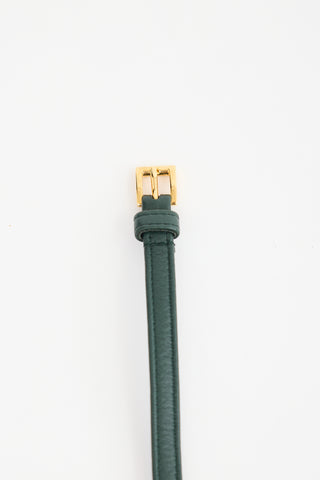 Prada Leather Thin Belt