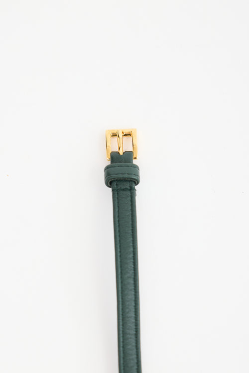 Prada Leather Thin Belt