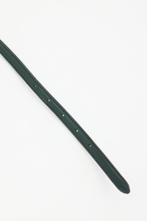 Prada Leather Thin Belt