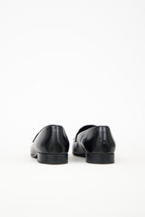 Prada Leather Triangle Logo Loafer