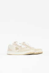 Prada Leather Triangle Logo Sneaker