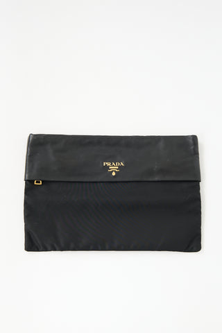 Prada Leather & Nylon Pochette
