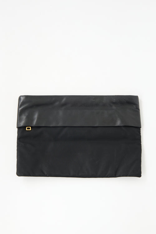 Prada Leather & Nylon Pochette