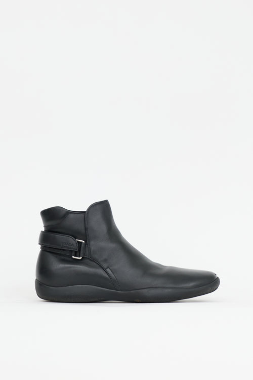 Prada Linea Rossa Leather Boot