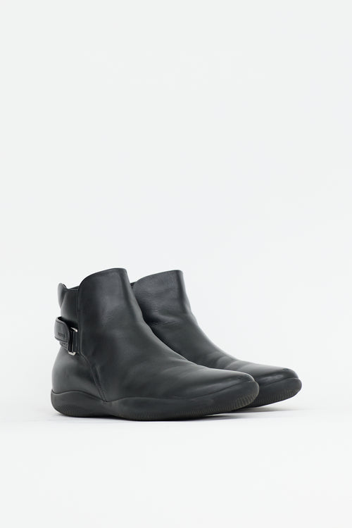 Prada Linea Rossa Leather Boot