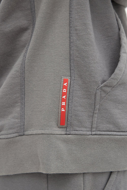 Prada Linea Rossa Pullover Hoodie