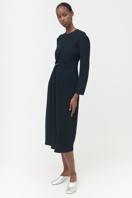 Prada 2023 Logo Safety Pin Dress