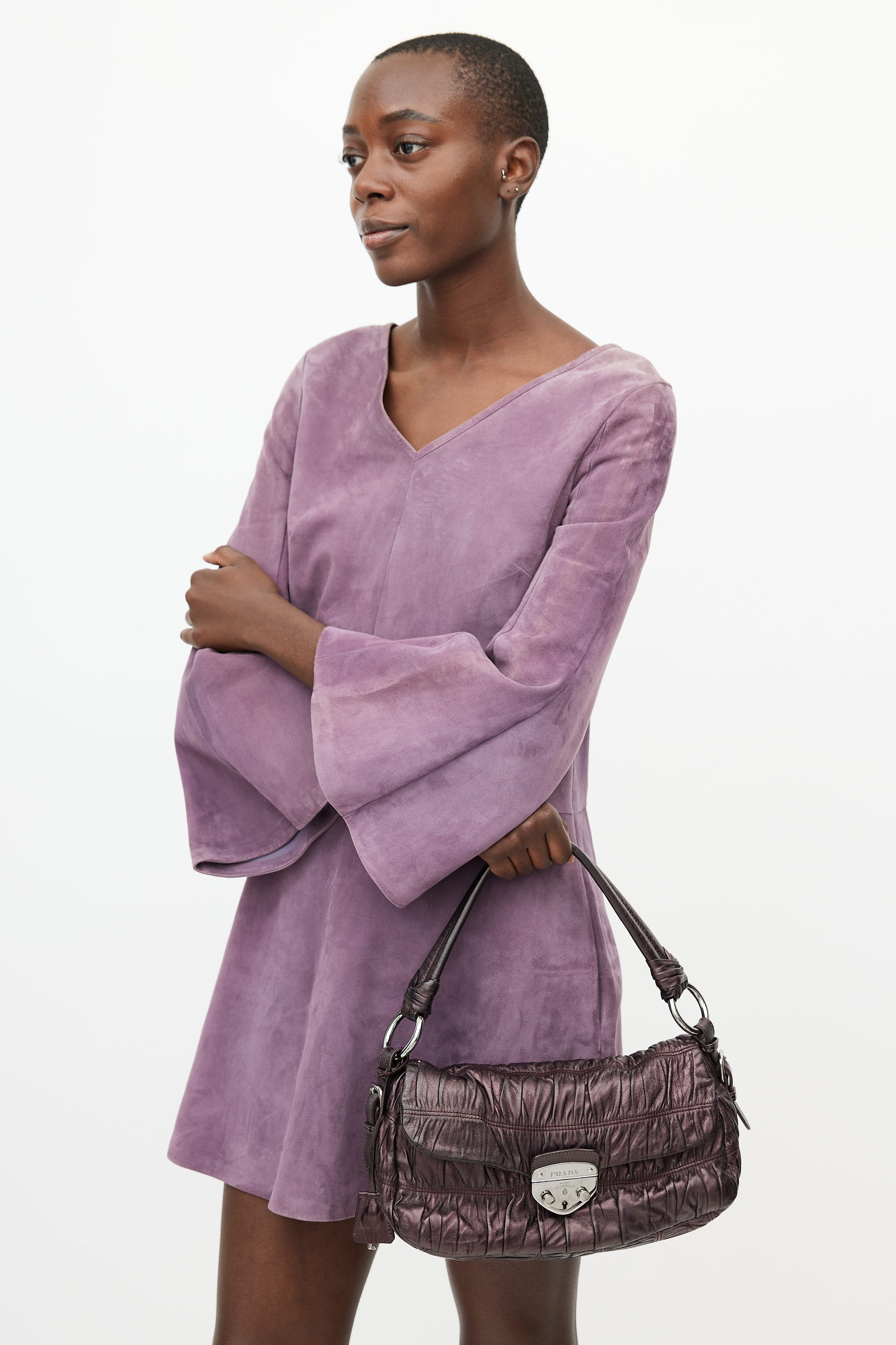 Prada // Purple Medium Galleria Saffiano Leather Bag – VSP Consignment