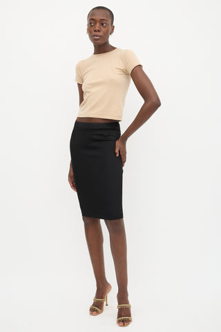 Prada Midi Pencil Skirt