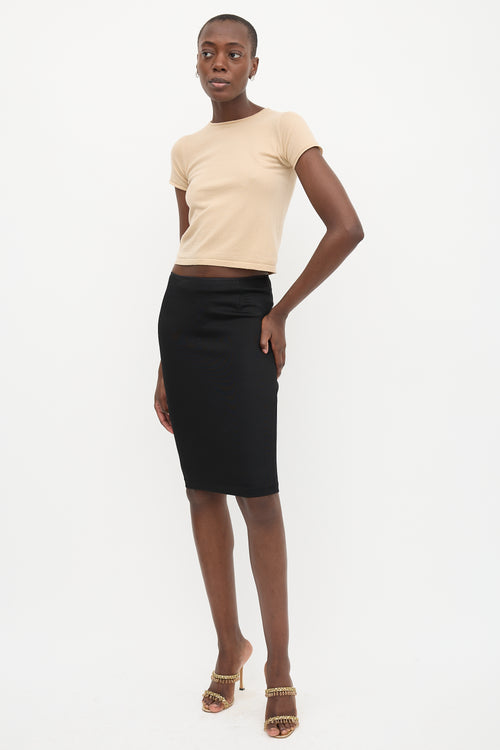 Prada Midi Pencil Skirt