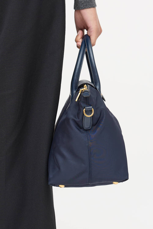 Prada Tessuto Nylon & Saffiano Tote