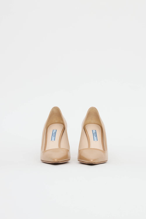 Prada Saffiano Leather Pump