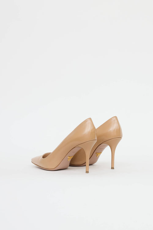 Prada Saffiano Leather Pump