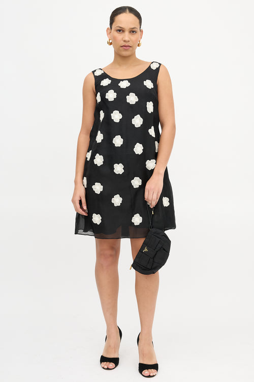 Prada Nylon Bow Wristlet Bag