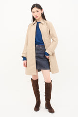 Prada Sport 2000s Kick Pleat Coat