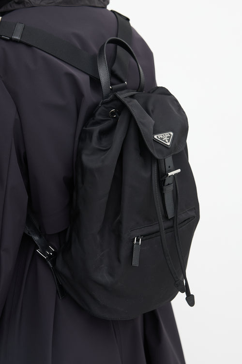 Prada Nylon Vela Backpack