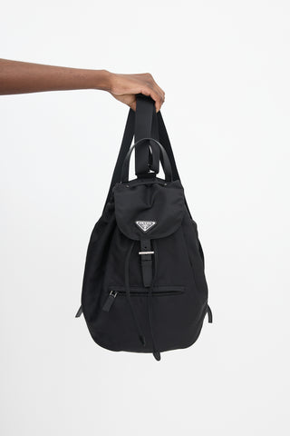 Prada Nylon Vela Backpack