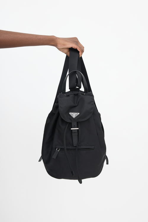 Prada Nylon Vela Backpack