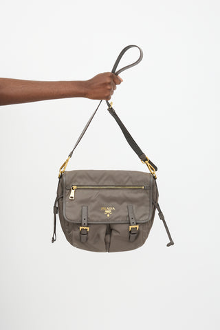 Prada Nylon Messenger Bag