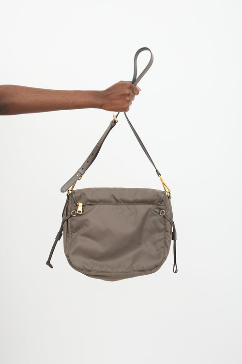 Prada Nylon Messenger Bag