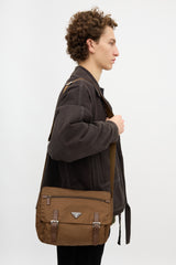 Prada Tessuto Nylon Messenger Bag