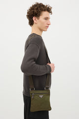 Prada Nylon Messenger Bag