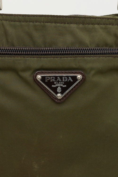 Prada Nylon Messenger Bag