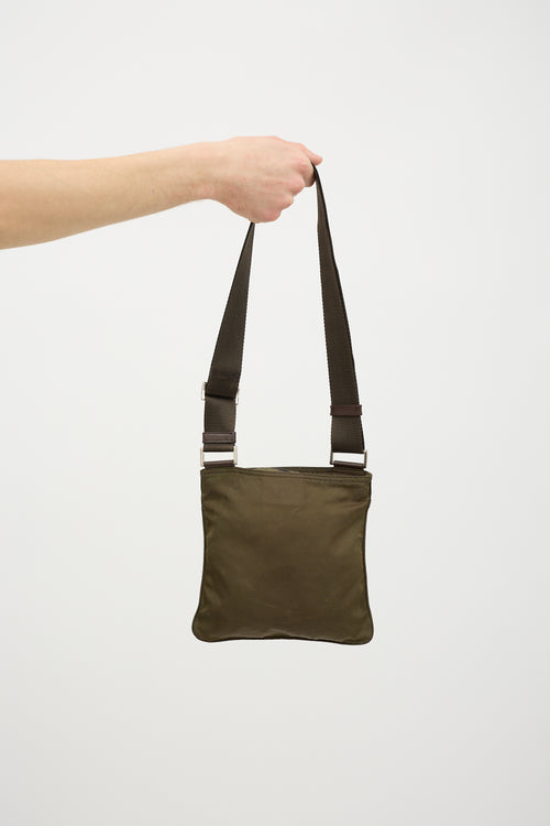 Prada Nylon Messenger Bag