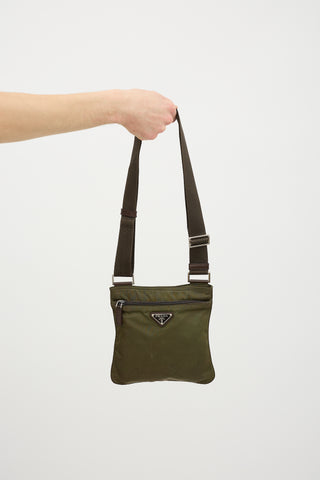 Prada Nylon Messenger Bag