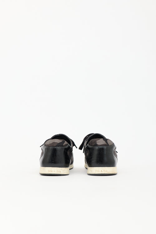 Prada Nylon Printed Sneaker