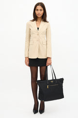 Prada Nylon Two Way Tote Bag