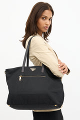 Prada Nylon Two Way Tote Bag