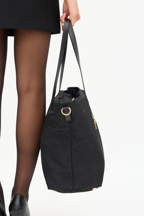 Prada Nylon Two Way Tote Bag