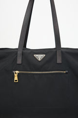 Prada Nylon Two Way Tote Bag