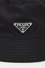 Prada Nylon Logo Bucket Hat