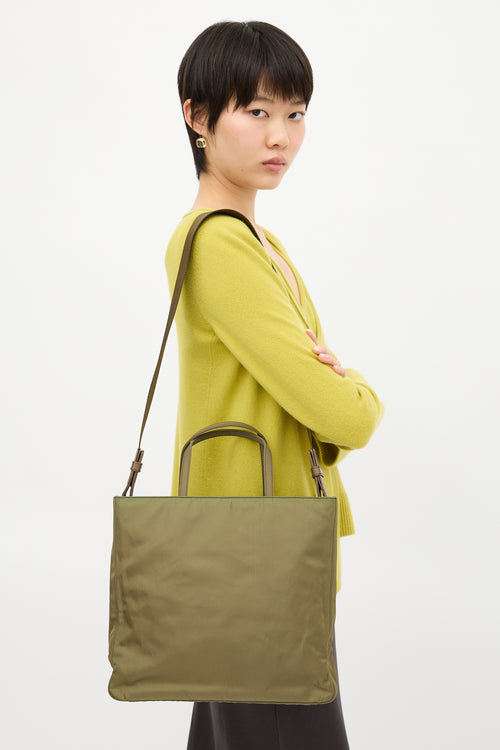 Prada Nylon Messenger Bag