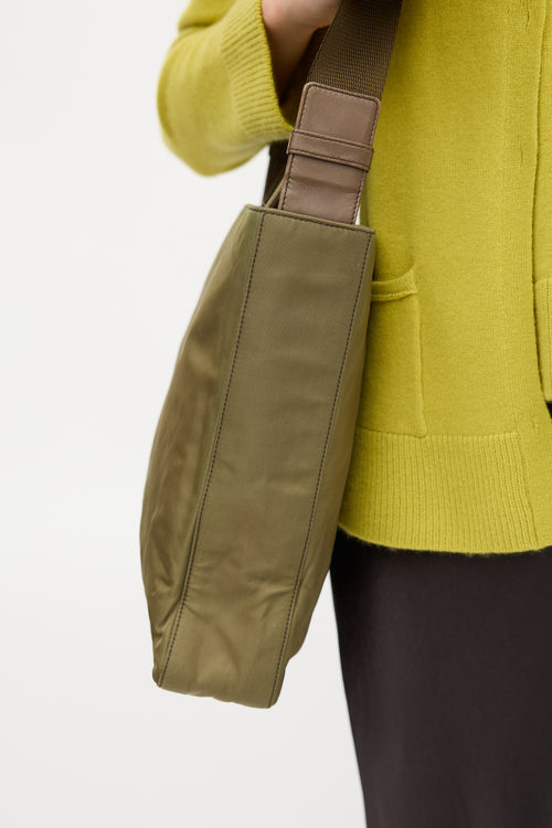 Prada Nylon Messenger Bag