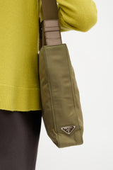 Prada Nylon Messenger Bag