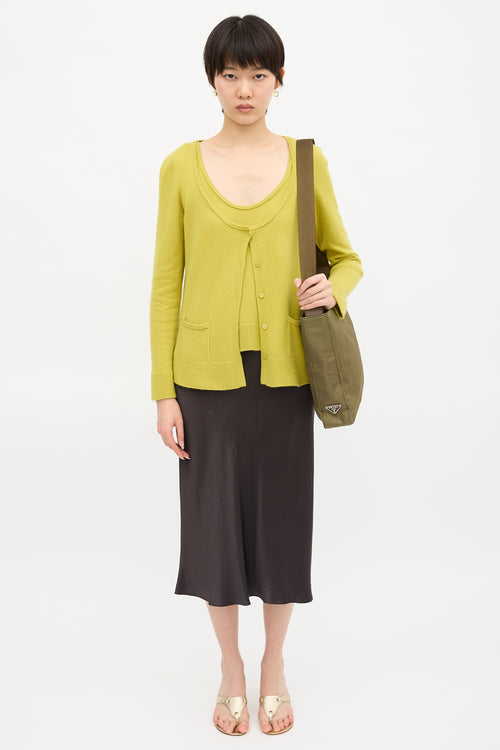 Prada Nylon Messenger Bag