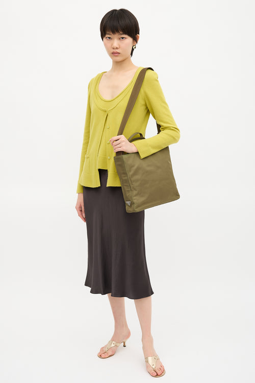 Prada Nylon Messenger Bag