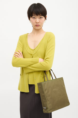 Prada Nylon Messenger Bag