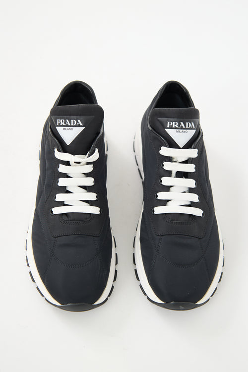 Prada Nylon Piuma Runner Sneaker