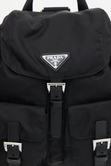Prada Nylon & Saffiano Leather Small Backpack