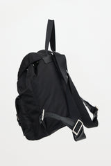 Prada Nylon & Saffiano Leather Small Backpack