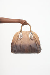 Prada Ombre Leather Satchel Bag
