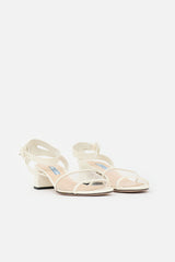 Prada PVC & Patent Sandal