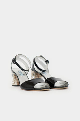 Prada Patent Leather  Sandal