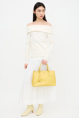 Prada Patent Saffiano Leather Galleria Bag