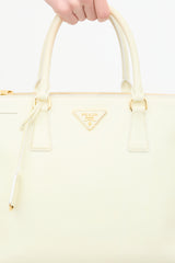 Prada Patent Saffiano Leather Galleria Bag